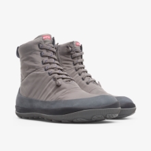 Camper Peu Pista Ankle Boots Grey - Mens Singapore FBJASN-092